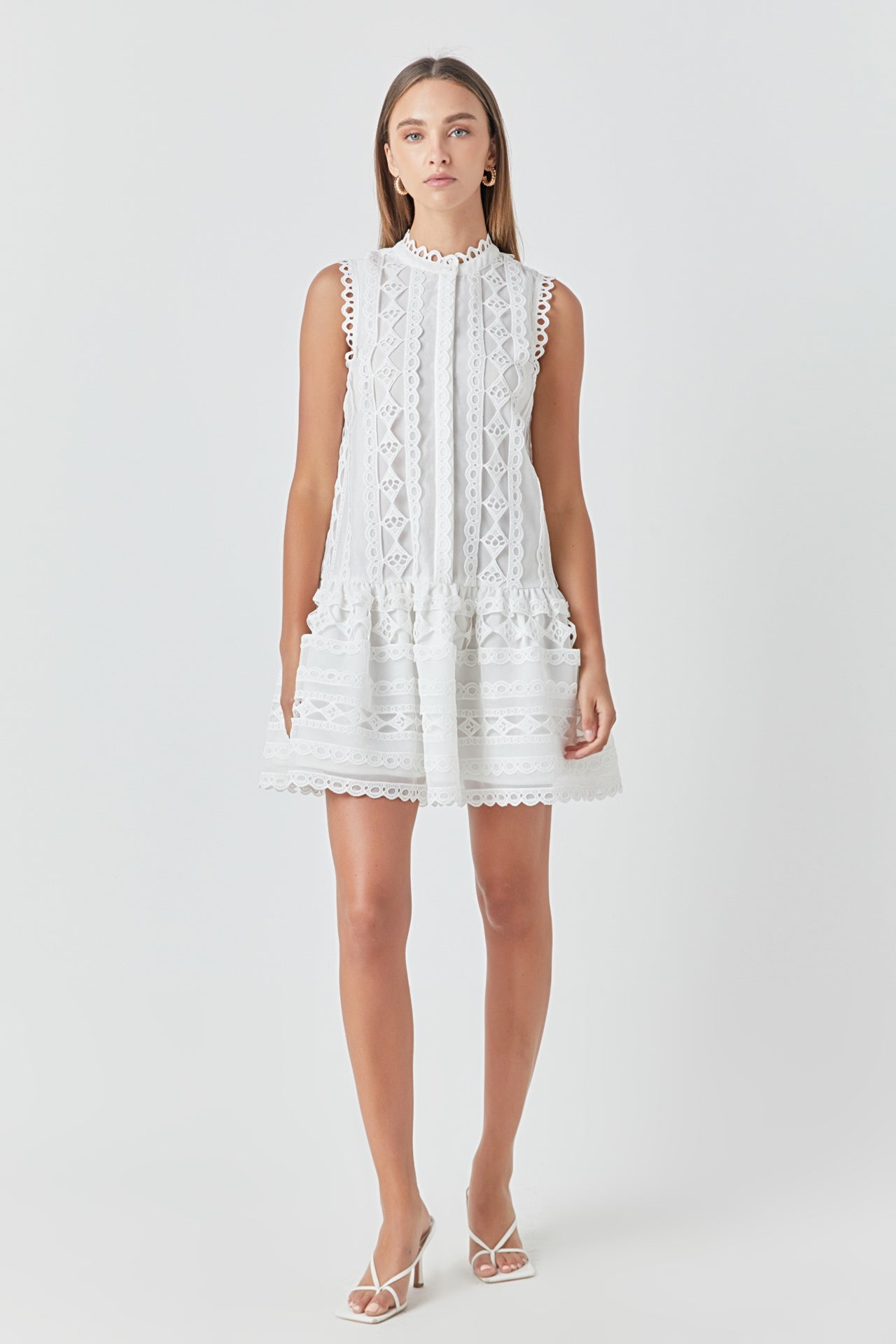 Crochet Mini Dress