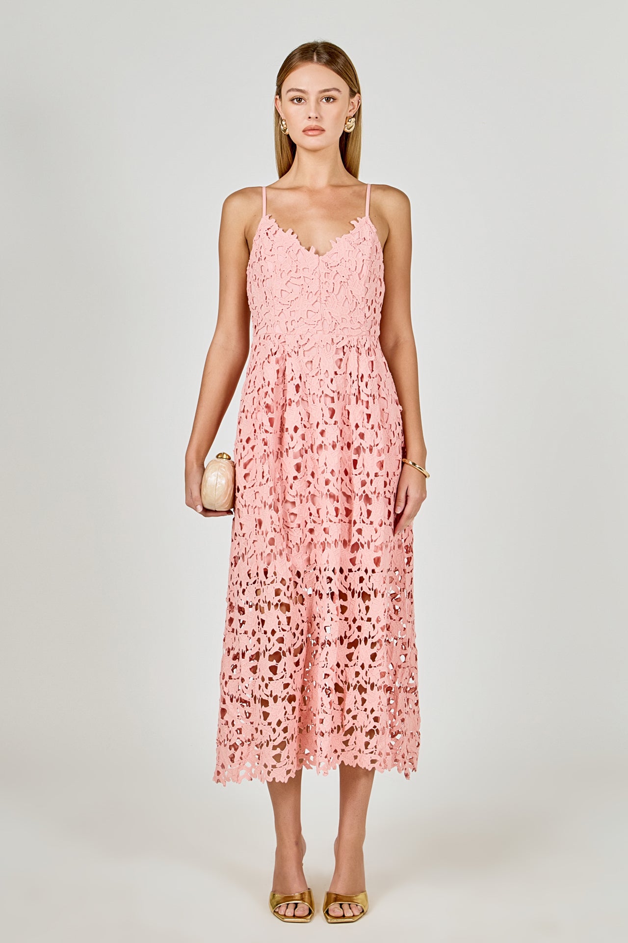 Lace Midi Dress