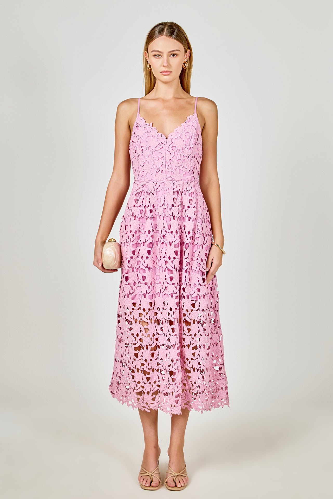 Lace Midi Dress
