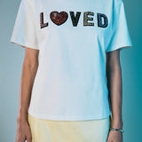 Love Jeweled Patch Top
