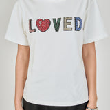 Love Jeweled Patch Top