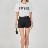Love Jeweled Patch Top