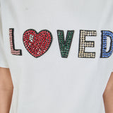 Love Jeweled Patch Top