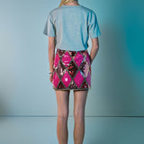Love Jewel Embroidered Patch Top