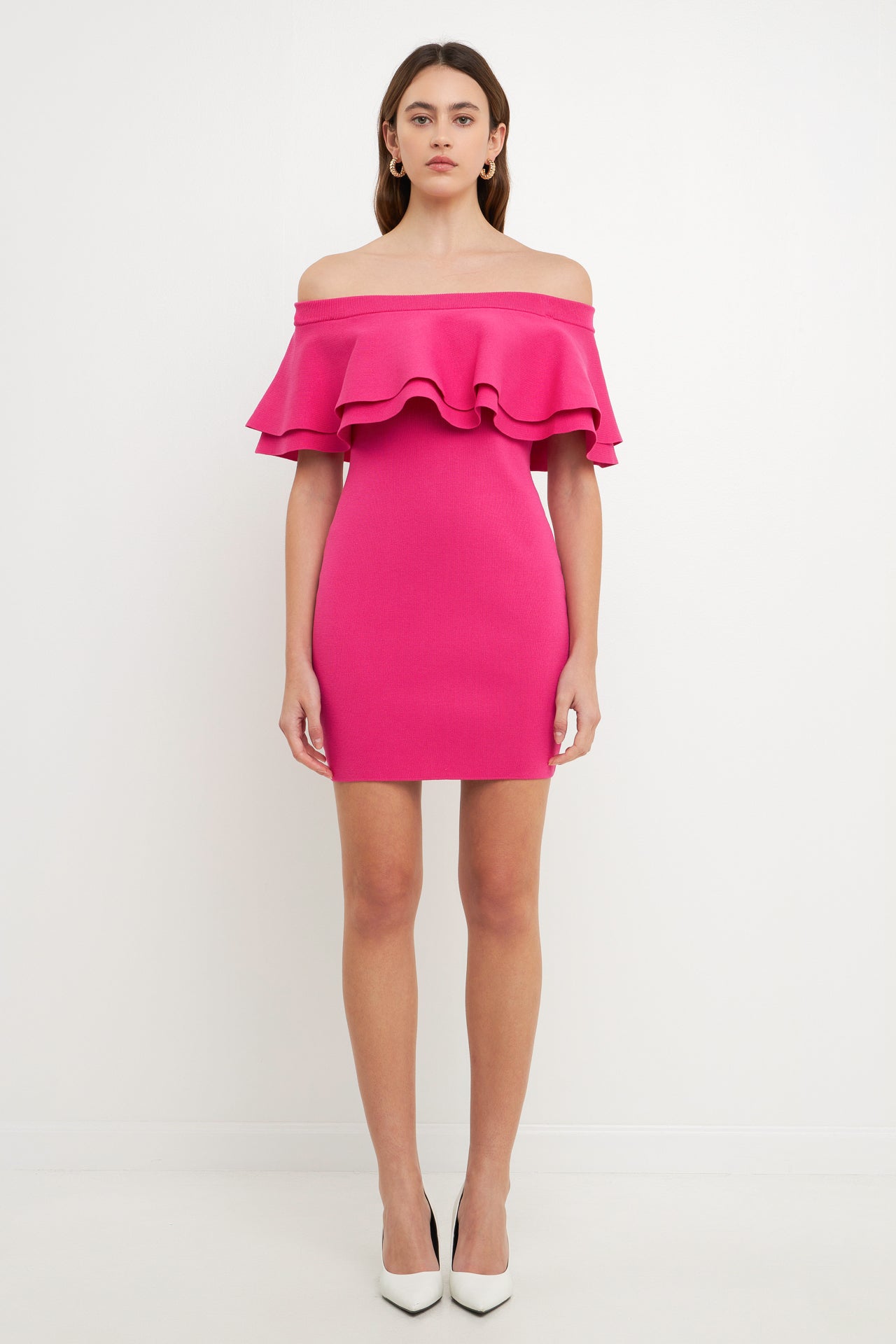 Off The Shoulder Mini Dress