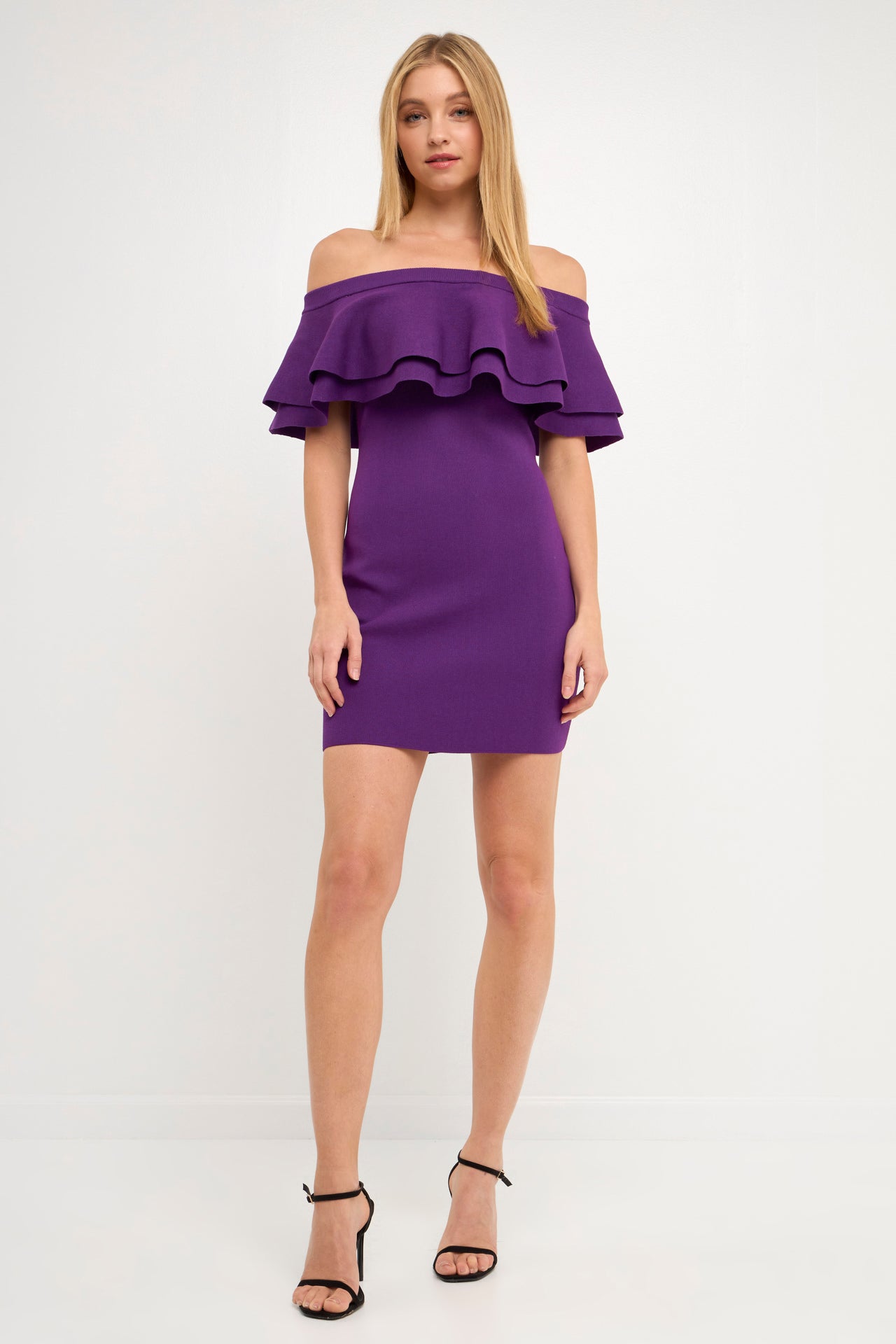 Off The Shoulder Mini Dress